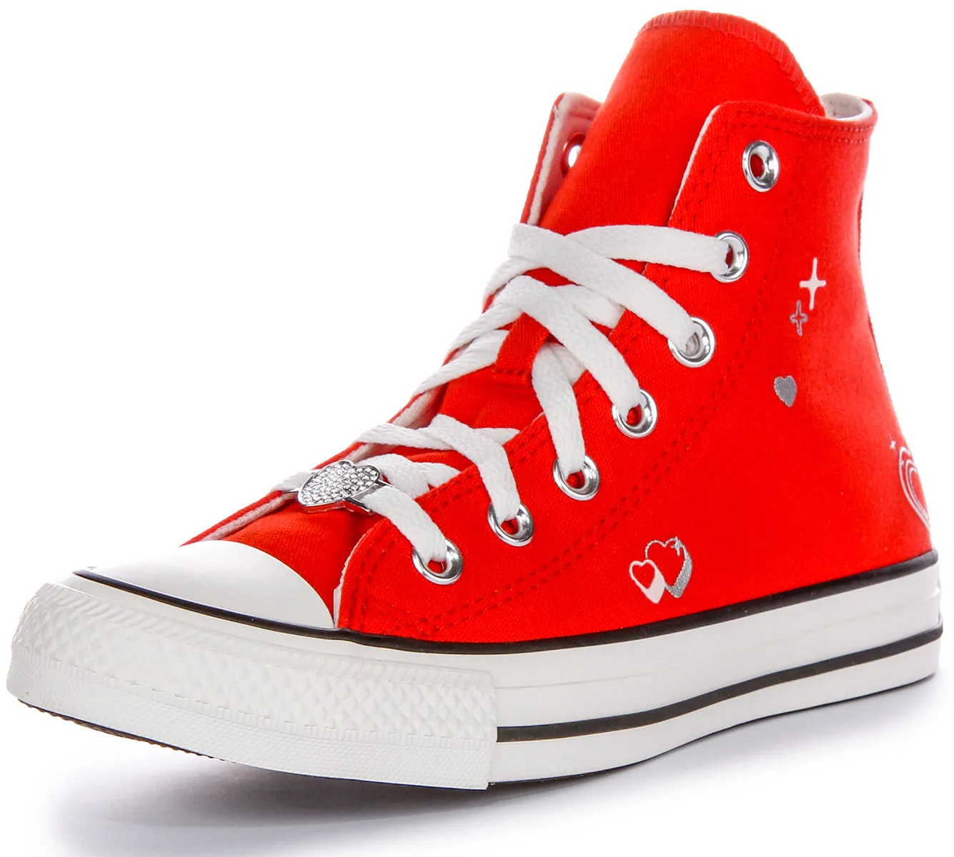 Converse All Star Y2K Heart A09117C In Red For Women