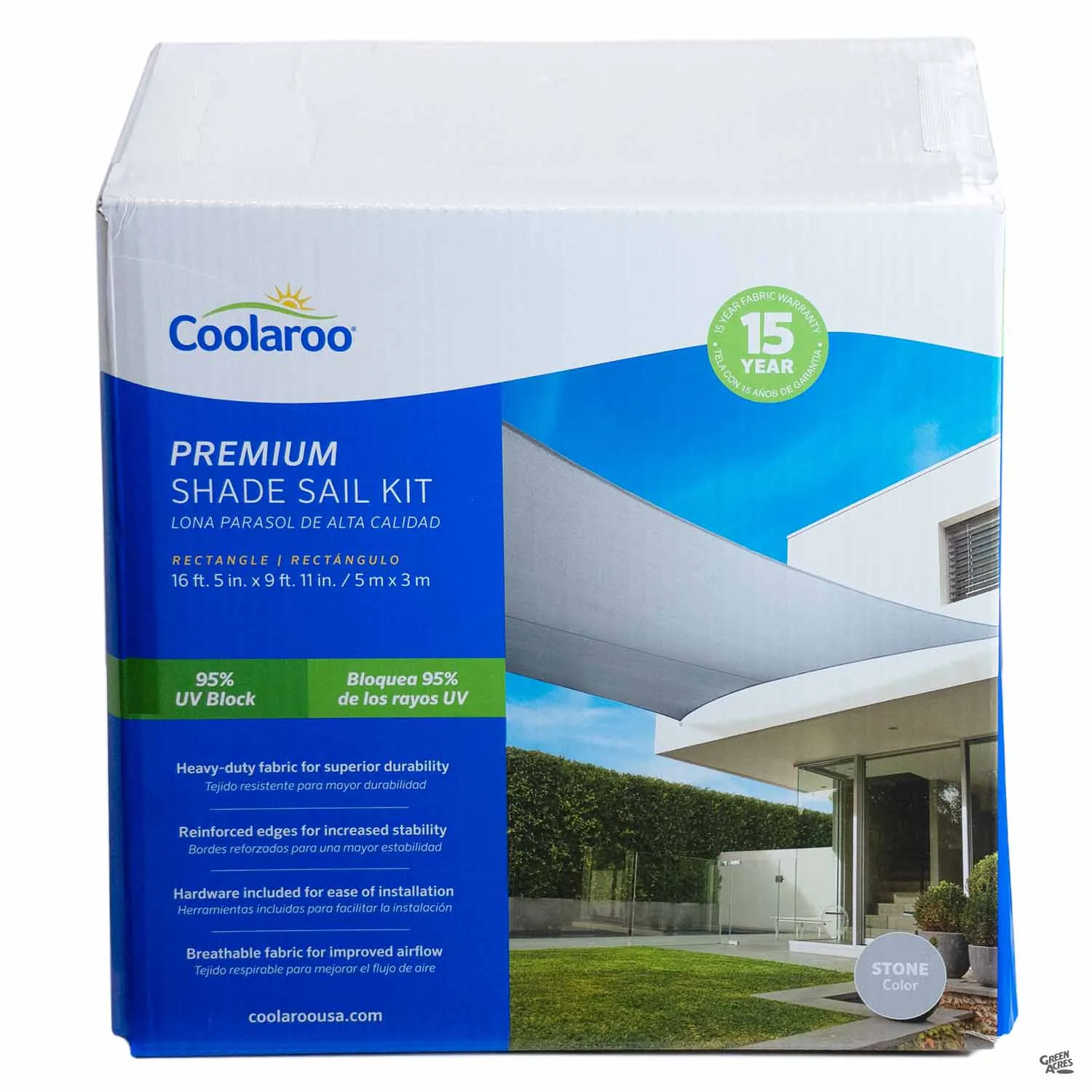 Coolaroo&#174; Shade Sail Kit