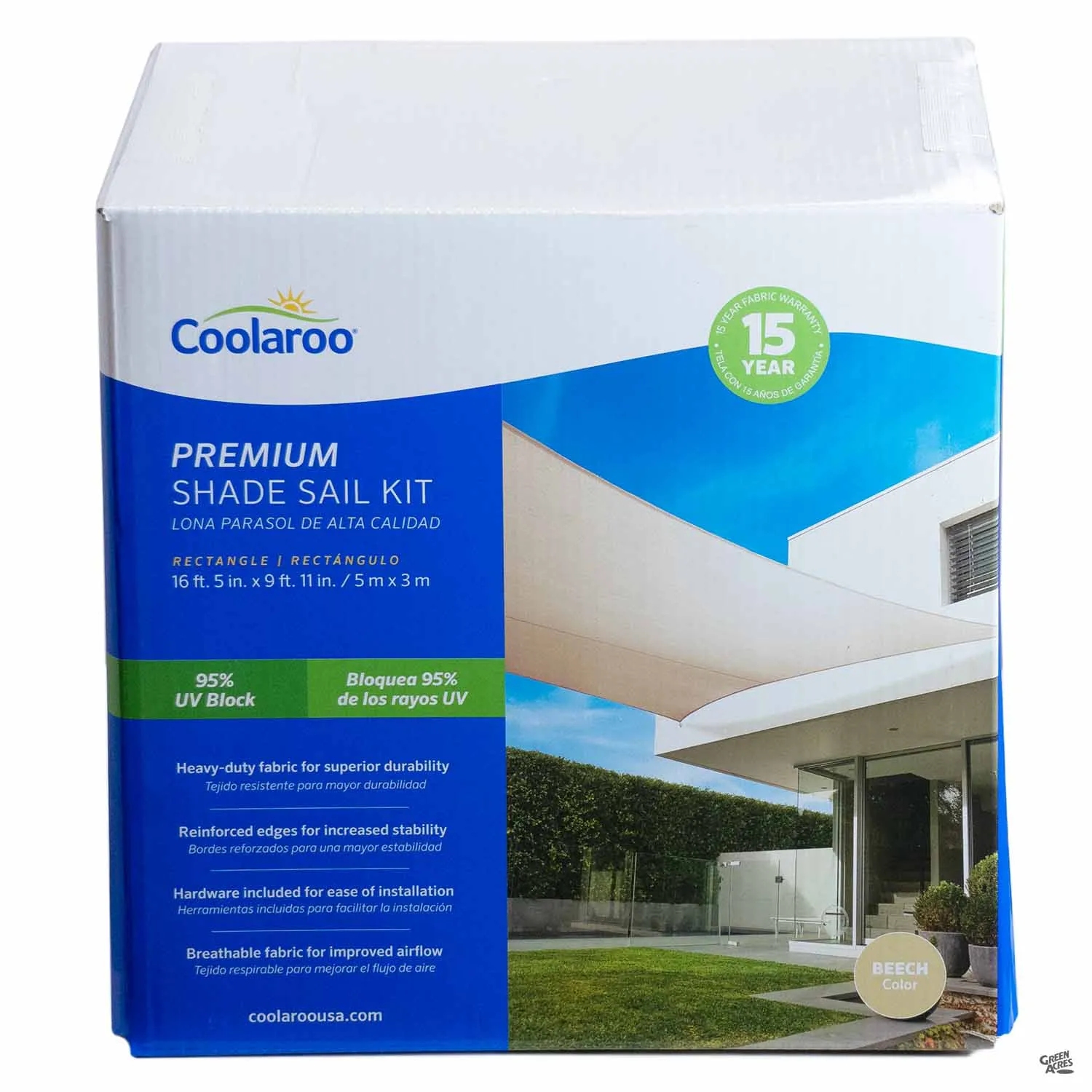 Coolaroo&#174; Shade Sail Kit