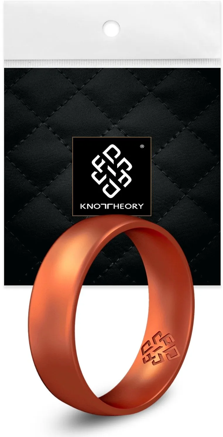 Copper Breathable Silicone Ring for Men and Women