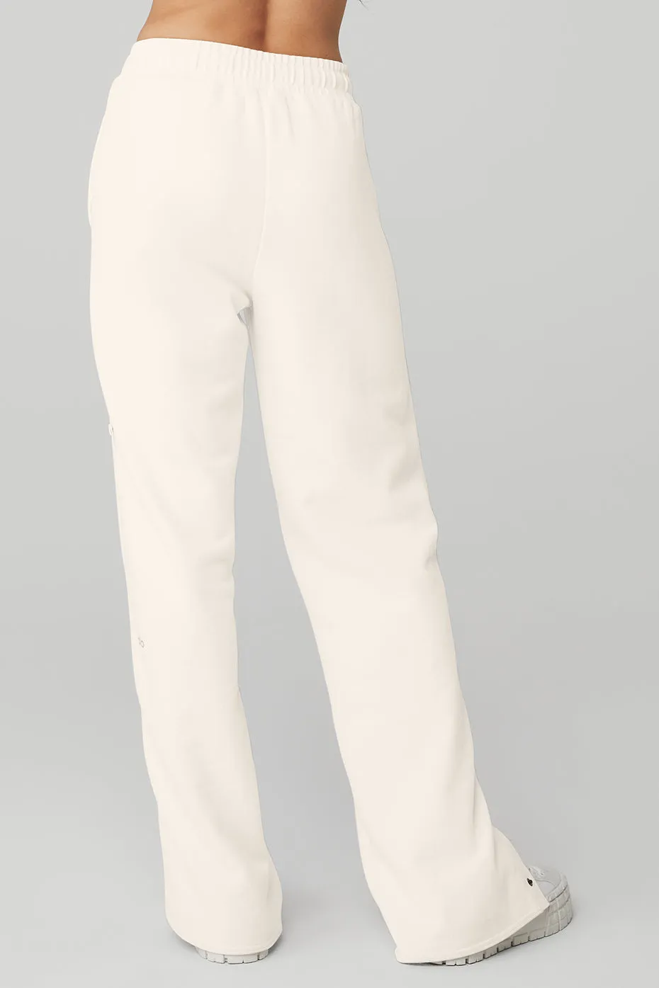 Courtside Tearaway Snap Pant - Ivory