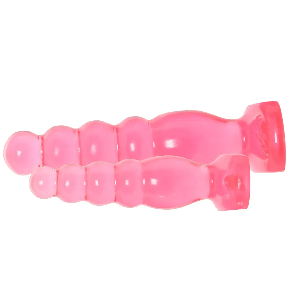 Crystal Jellies Anal Delight Trainer Kit in Pink