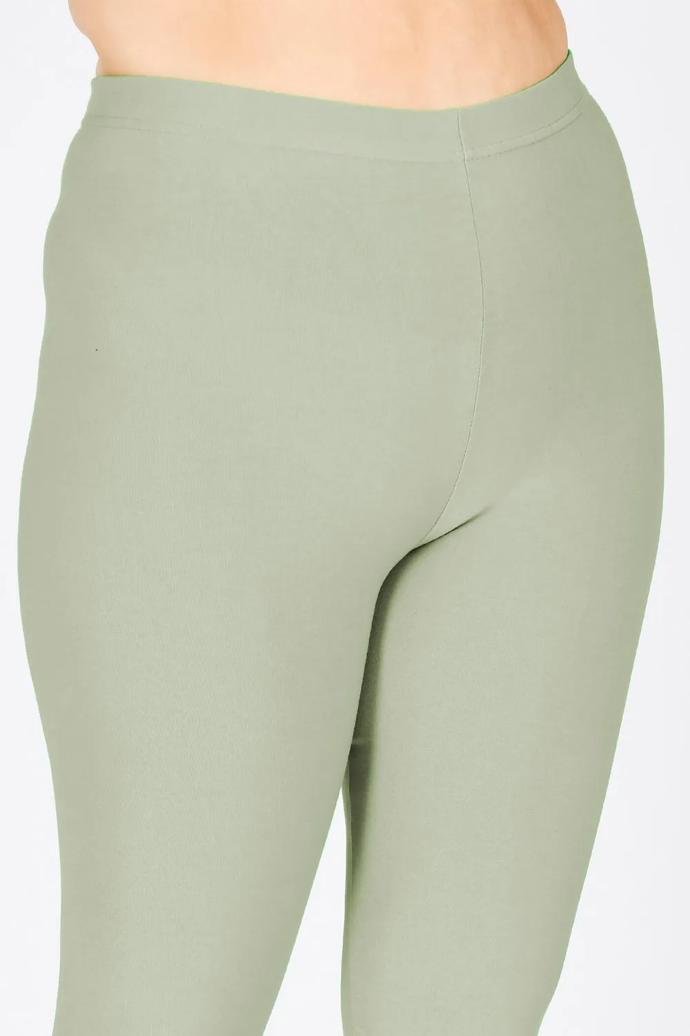 Curve Everyday Leggings - Sage Green