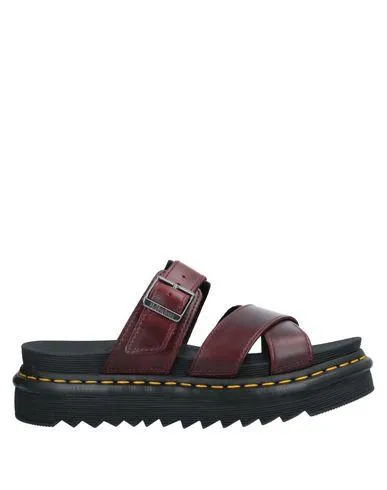 Dr. Martens Women Sandals Maroon 6 UK