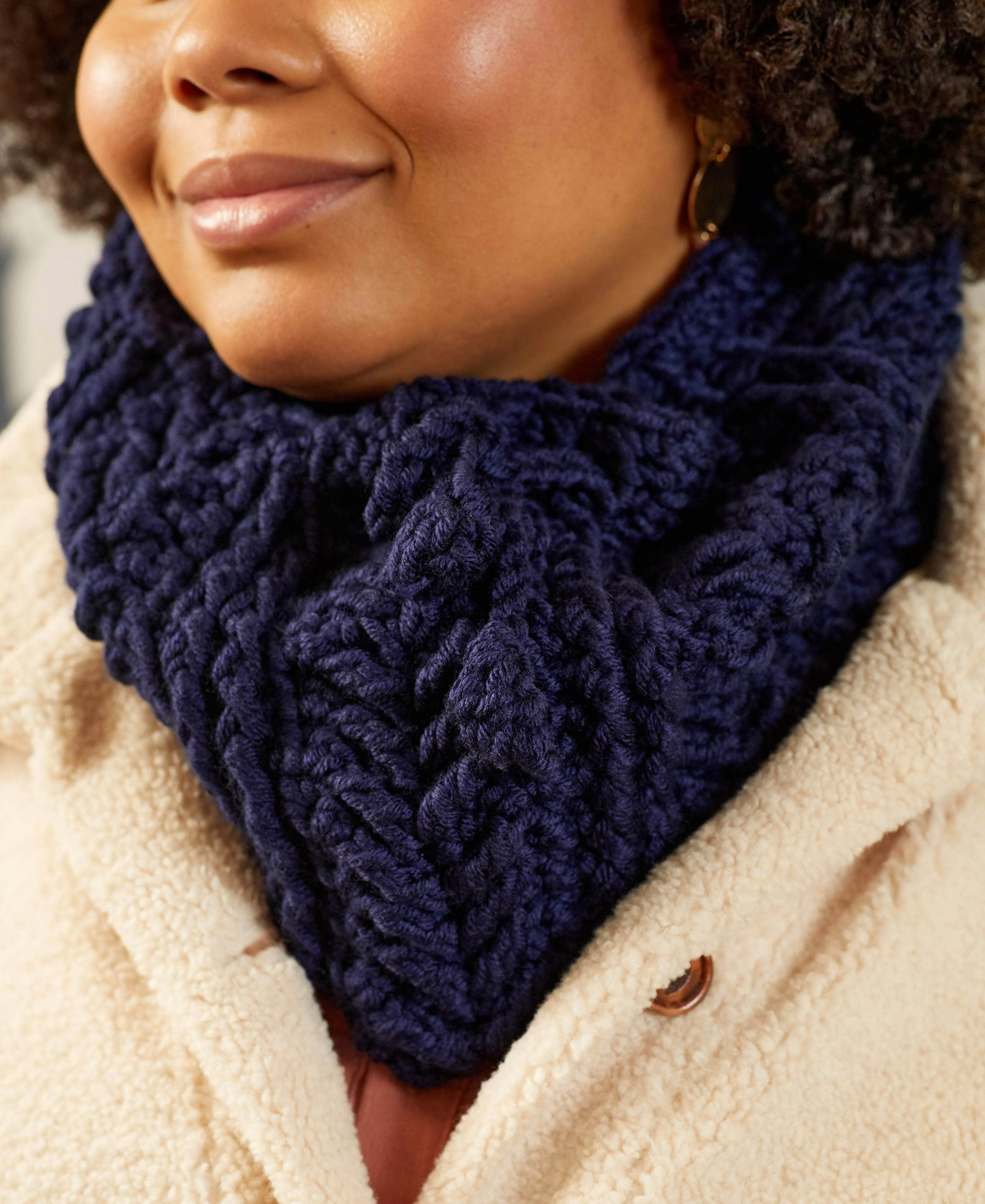 Drawstring Cowl