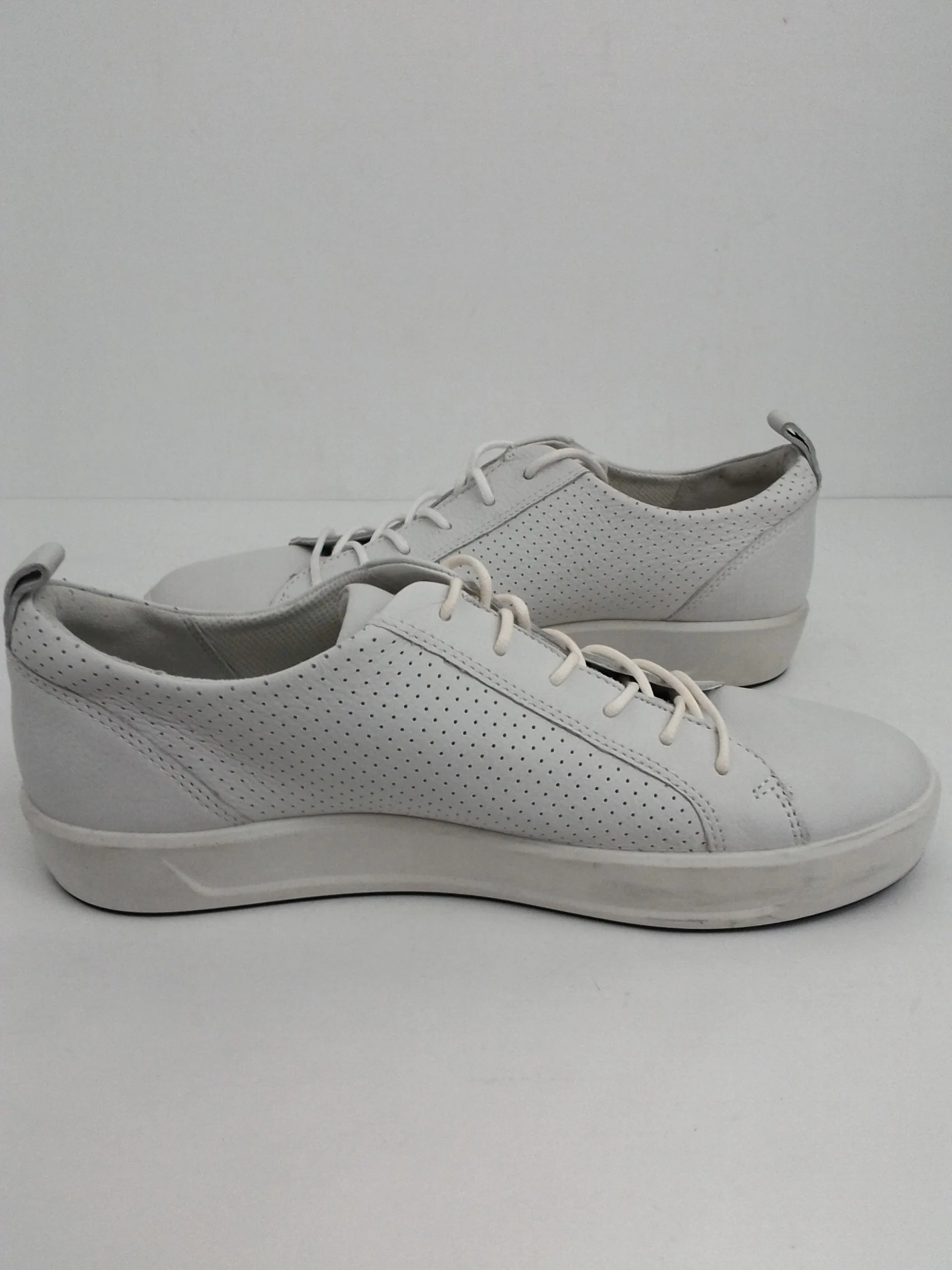 ecco Danish Design Women's White Leather Sneakers Size 9