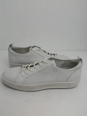 ecco Danish Design Women's White Leather Sneakers Size 9