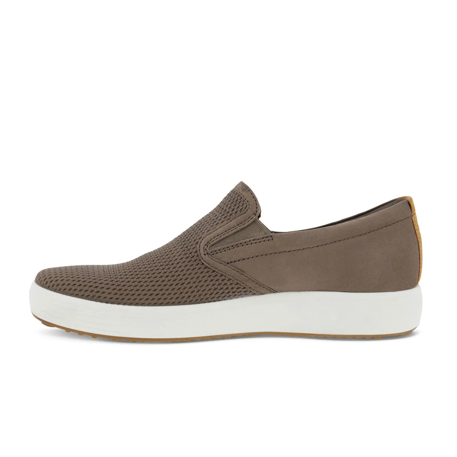 ECCO Soft 7 Slip On 2.0 (Men) - Taupe/Taupe/Lion