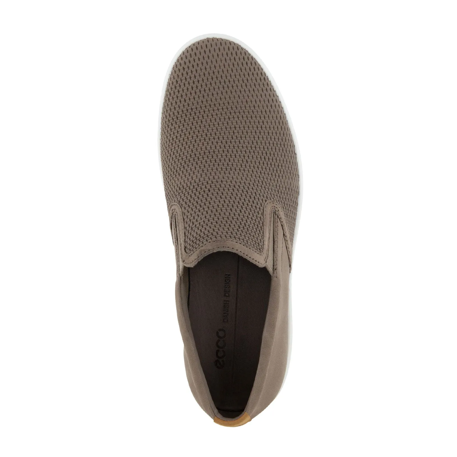 ECCO Soft 7 Slip On 2.0 (Men) - Taupe/Taupe/Lion