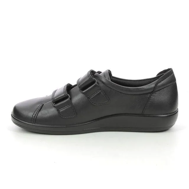 Ecco Womens Trainer Soft 2.0 206513 Black