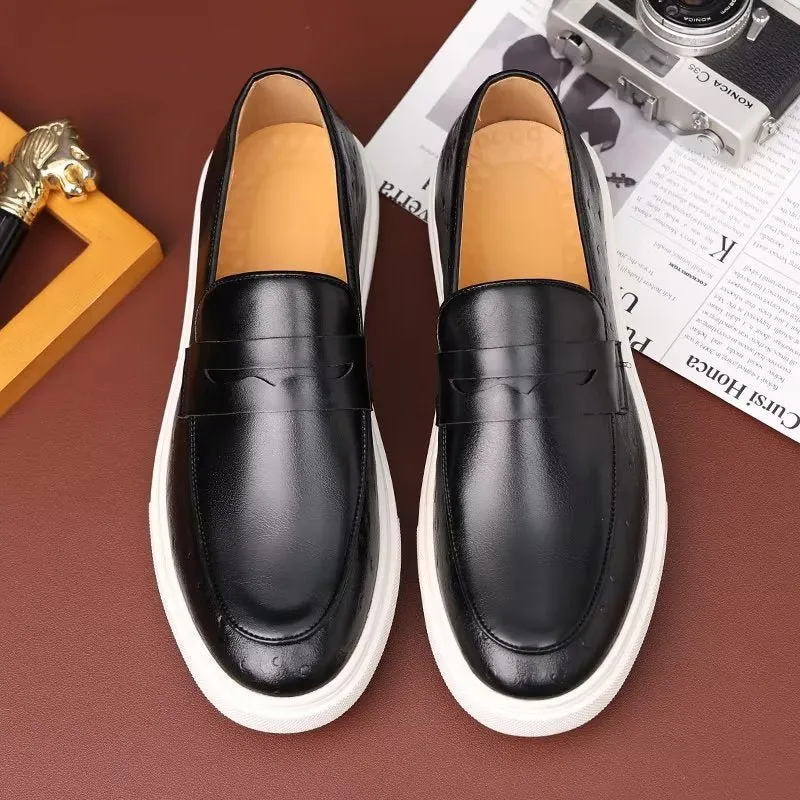 ElegStride Fashionable Slip-On Platform Shoes