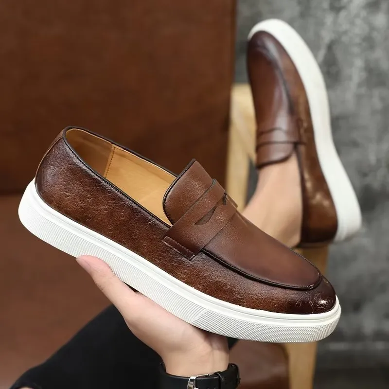 ElegStride Fashionable Slip-On Platform Shoes