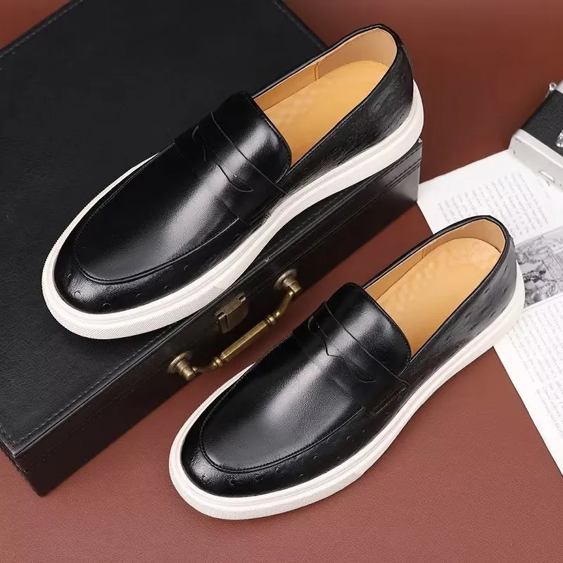 ElegStride Fashionable Slip-On Platform Shoes