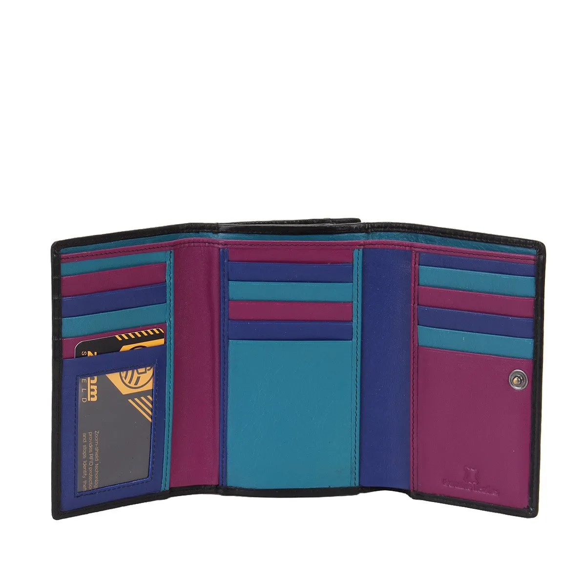 Ella Trifold RFID Leather Wallet