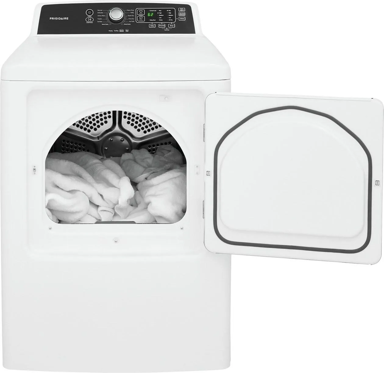 FFRE4120SW Frigidaire 6.7 Cu. Ft. Free Standing Electric Dryer