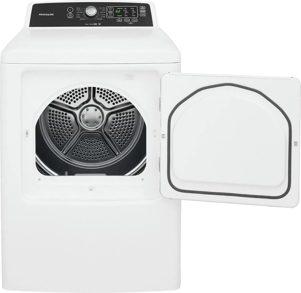 FFRE4120SW Frigidaire 6.7 Cu. Ft. Free Standing Electric Dryer