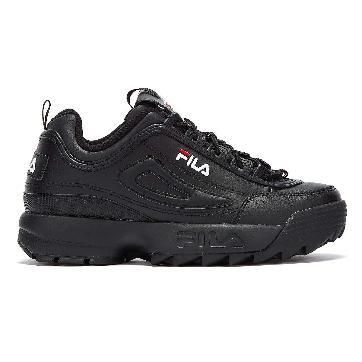 Fila Disruptor II Premium Black / White / Fila Red Trainers