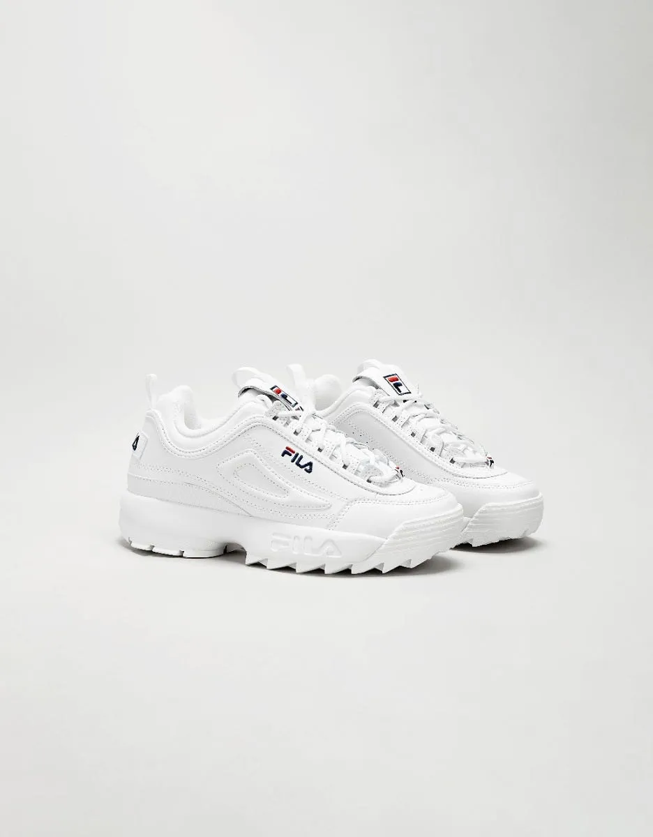 Fila Disruptor II Premium White Trainers