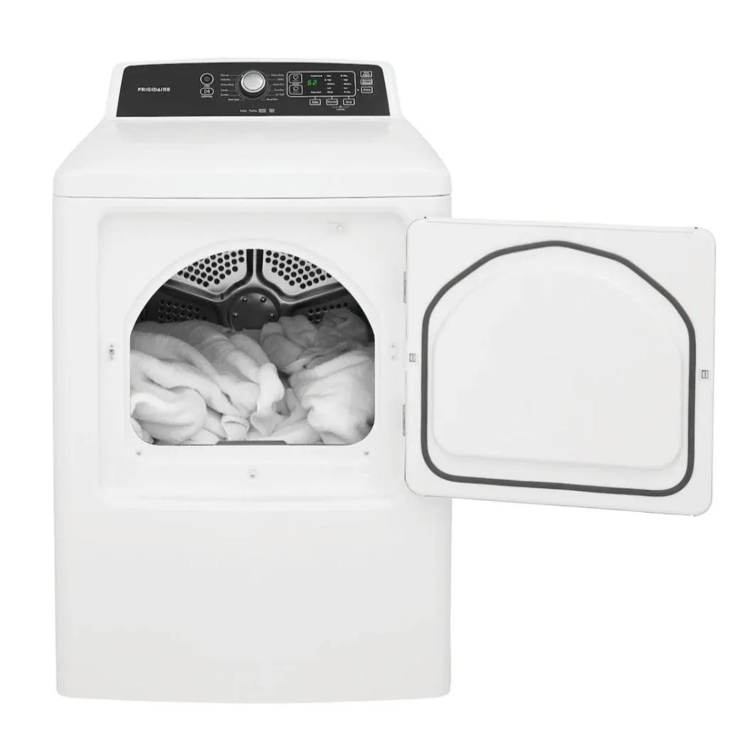 Frigidaire 6.7 Cu. Ft. Free Standing Electric Dryer-White