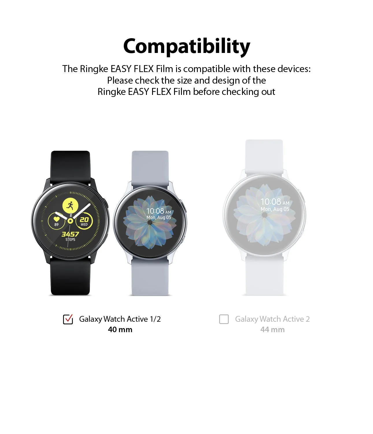 Galaxy Watch Active 2 40mm | Easy Flex