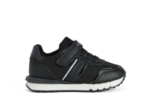 Geox Fastics Girls Black Trainer