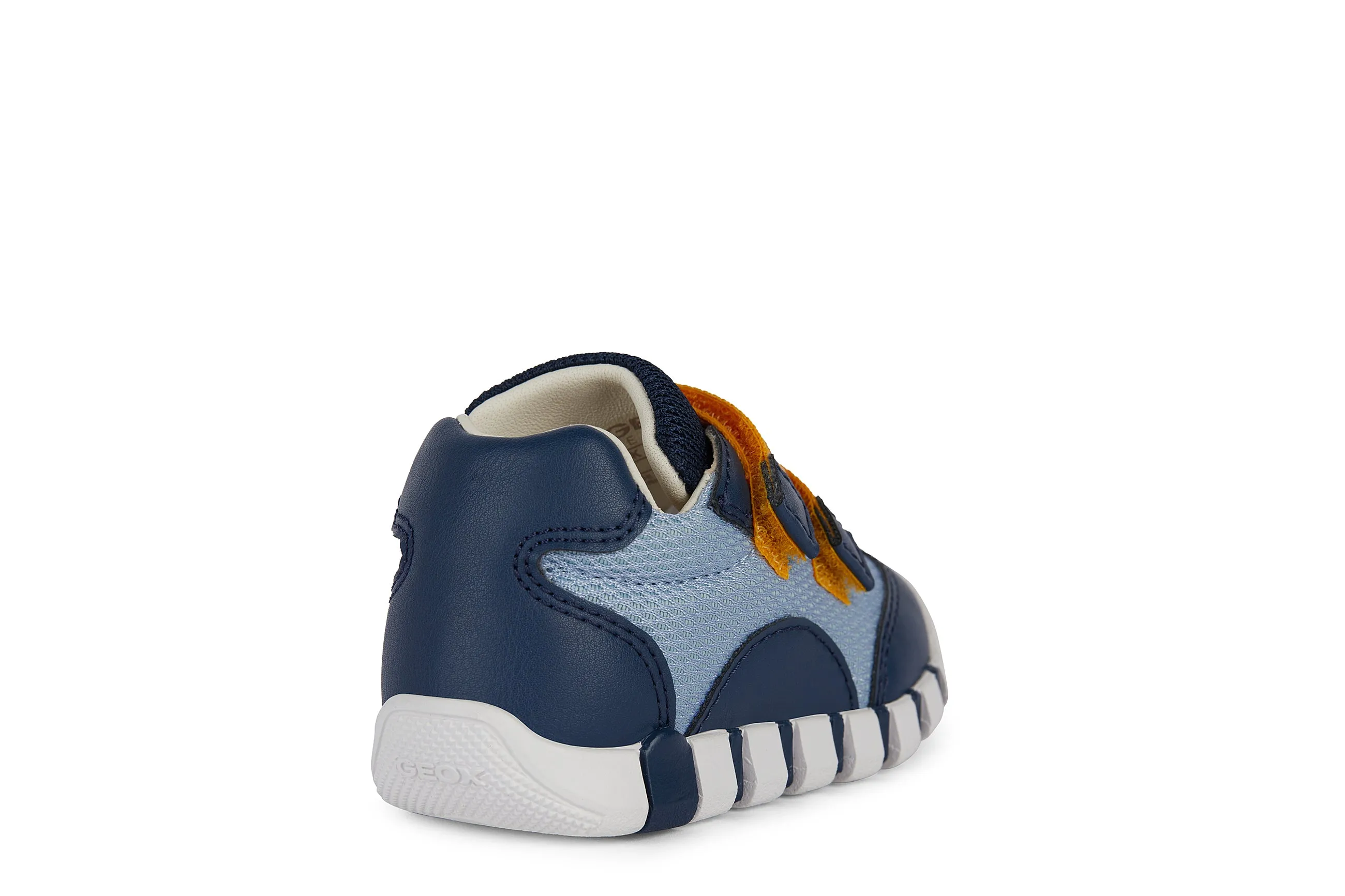 Geox Iupidoo Boys Light Sky Blue Navy Trainer