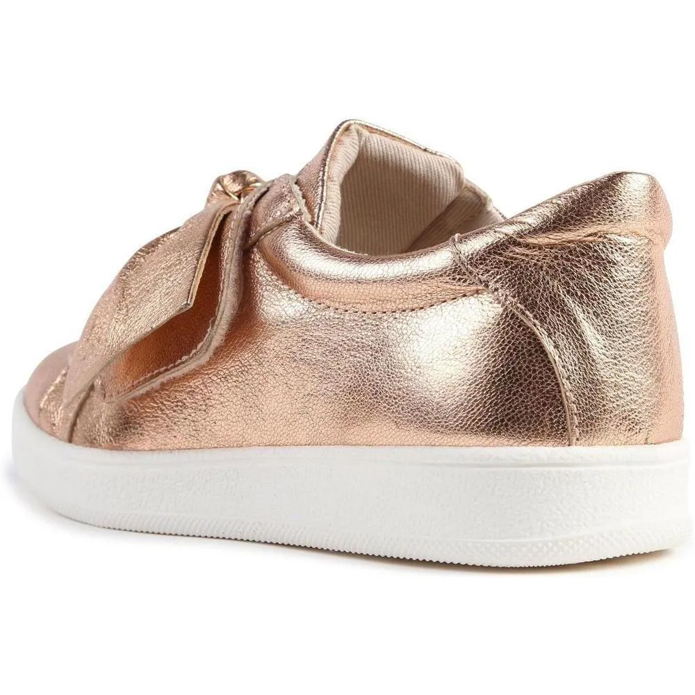 Girls Copper Trainers