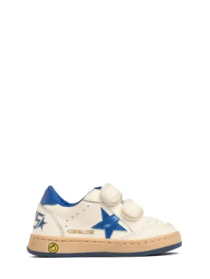 Golden Goose   Ballstar leather strap sneakers 