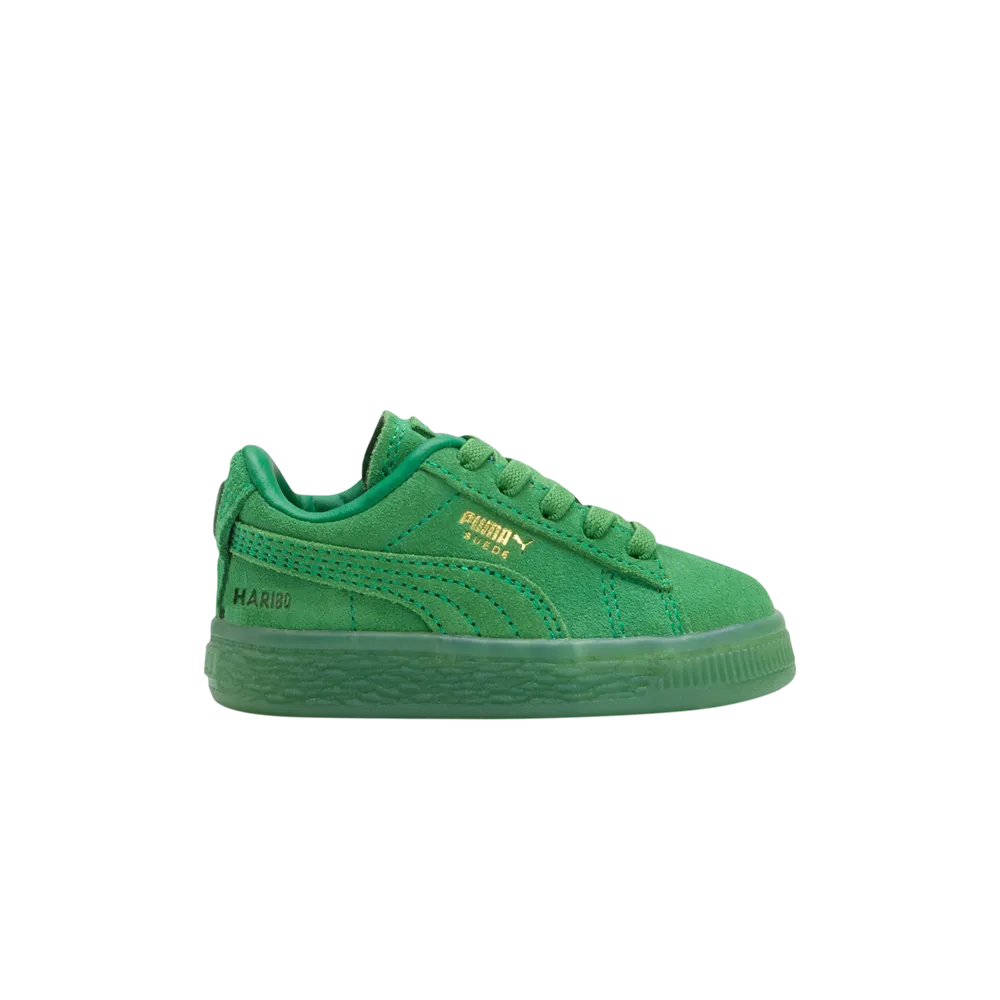 Haribo x Suede Infant Puma sneakers, green