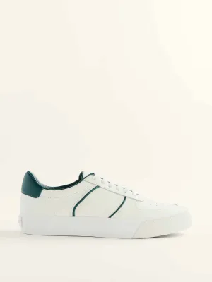 Harlow leather trainers