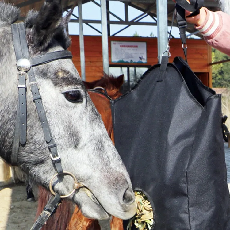 Hay Bag Feeding Horse Bag Stable Large Bag Convenient Horse Straw Bag