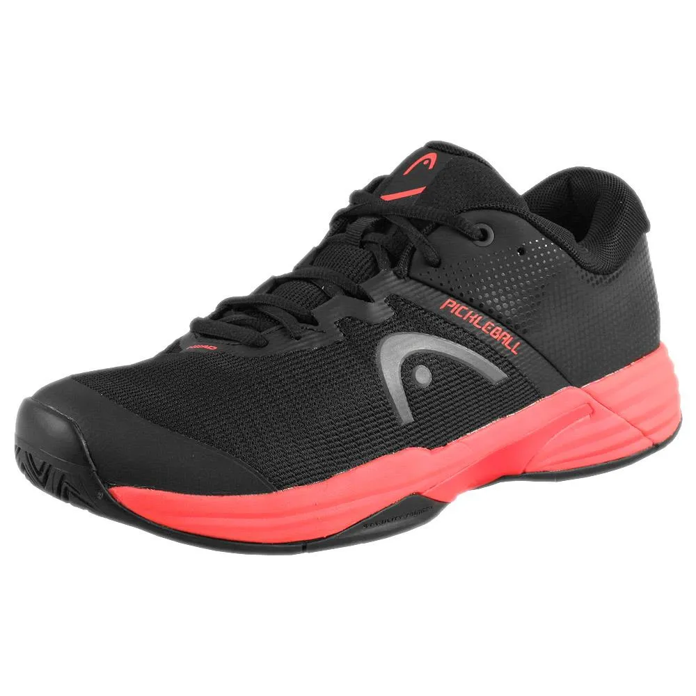 Head Women's Revolt EVO 2.0 - Pickleball - Black/Fiery Coral