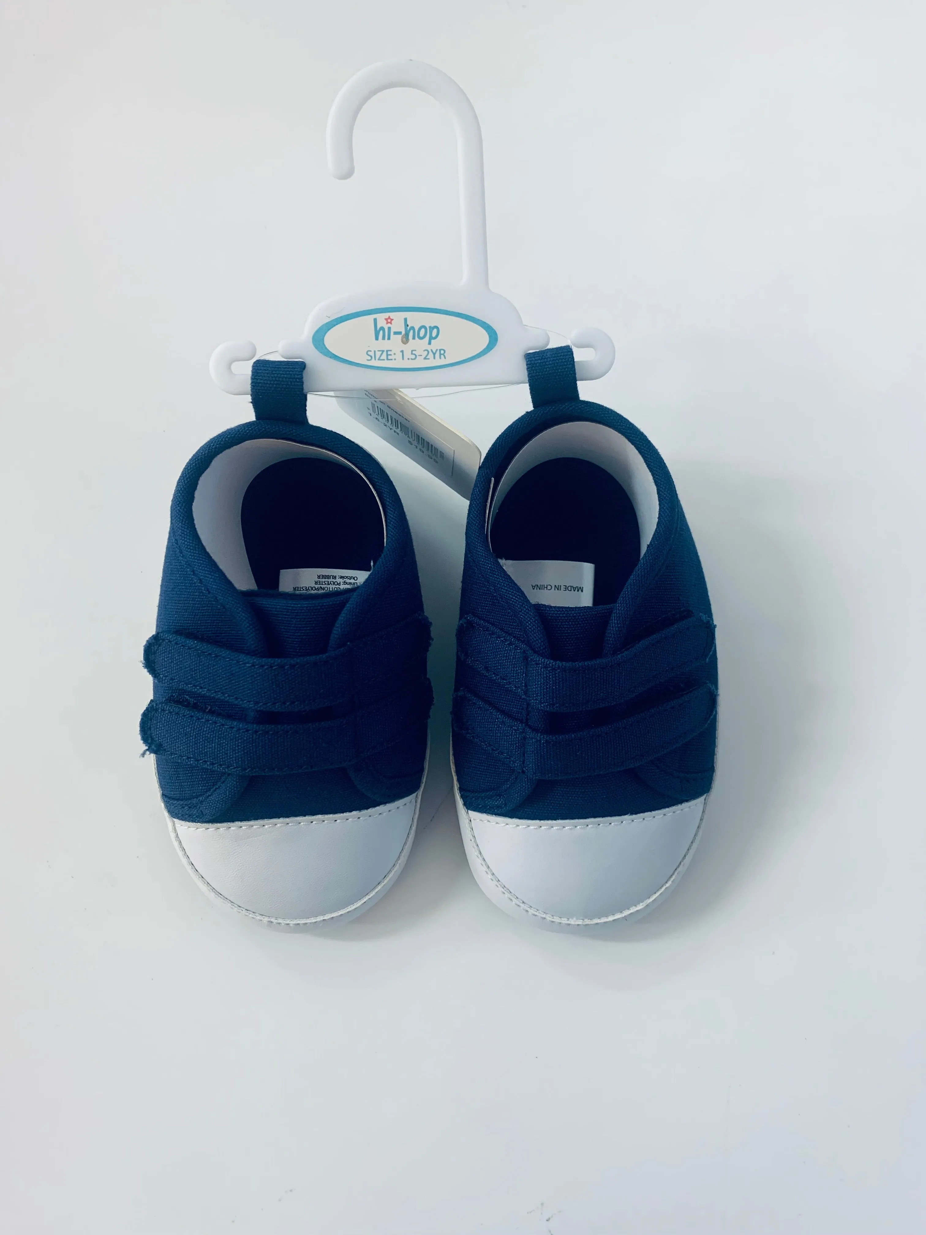 Hi Hop Plimsoll Sneaker Blue 1.5 -2 years