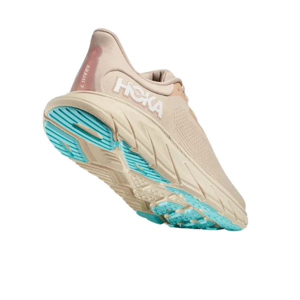 HOKA Women's Arahi 7 (Medium Width) Vanilla/Cream