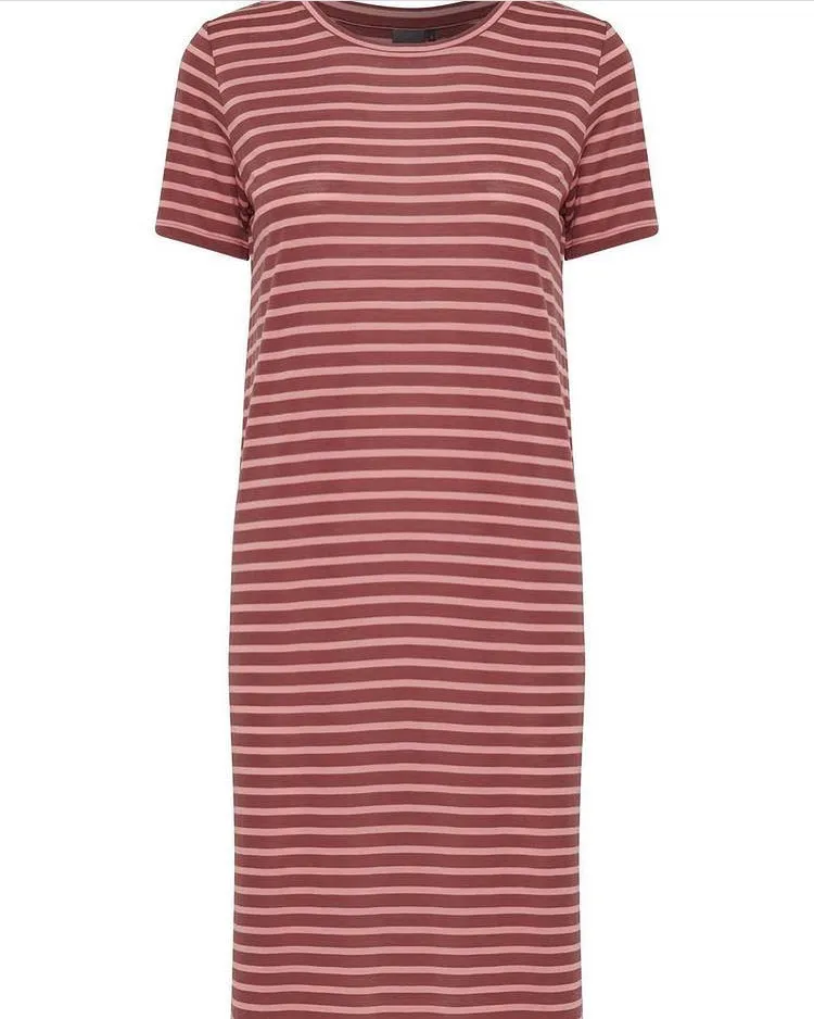 Ichi Stripe Lyocell Dress