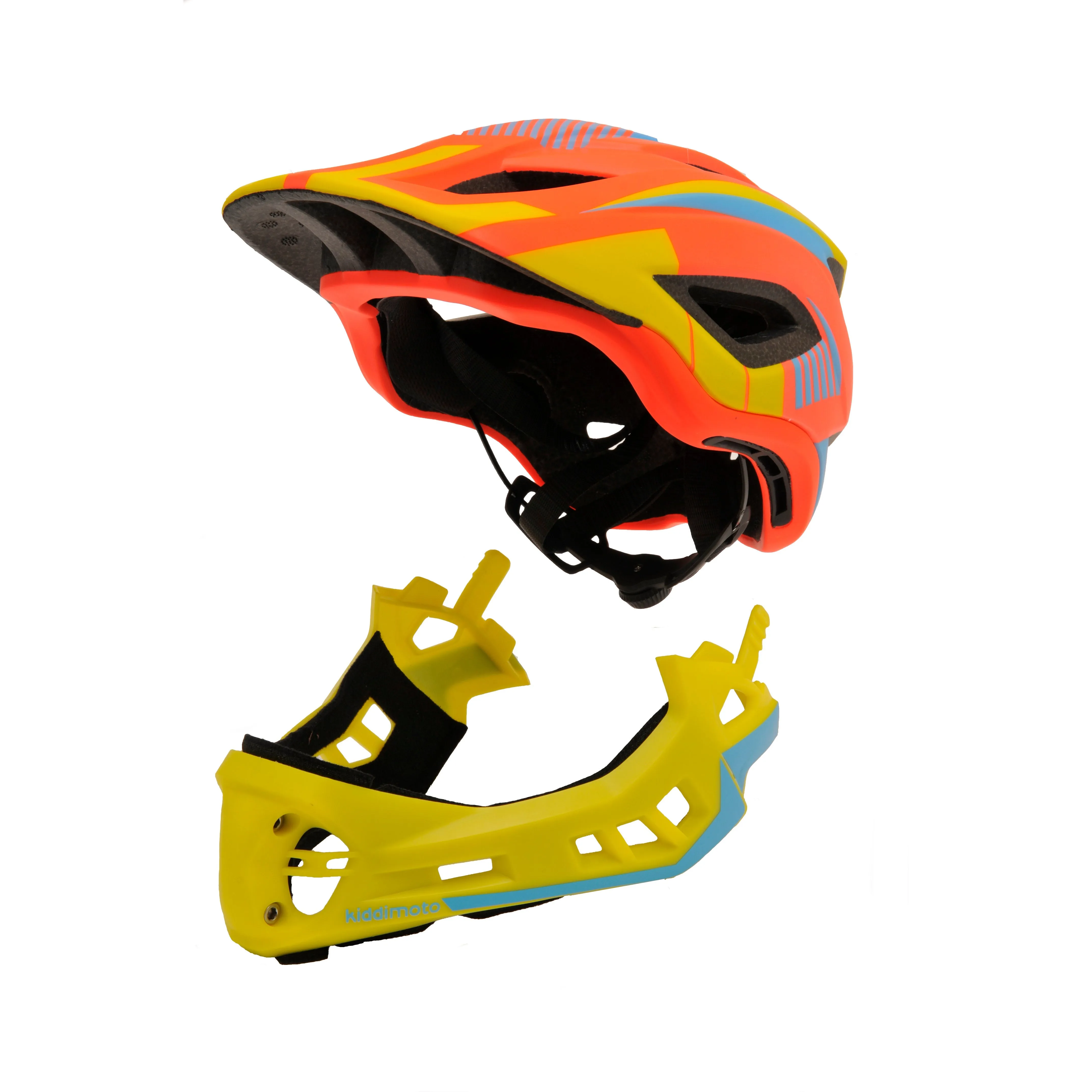 IKON Full Face Helmet - Orange/Yellow