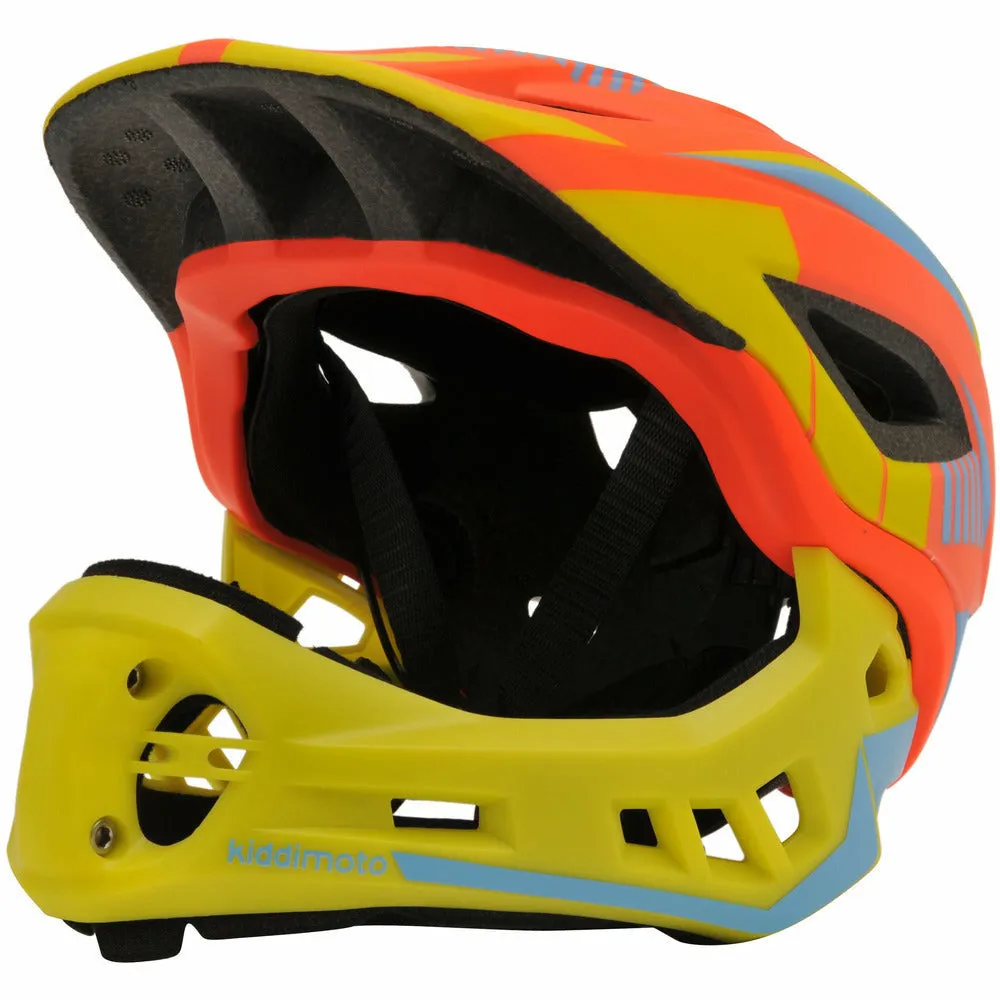 IKON Full Face Helmet - Orange/Yellow