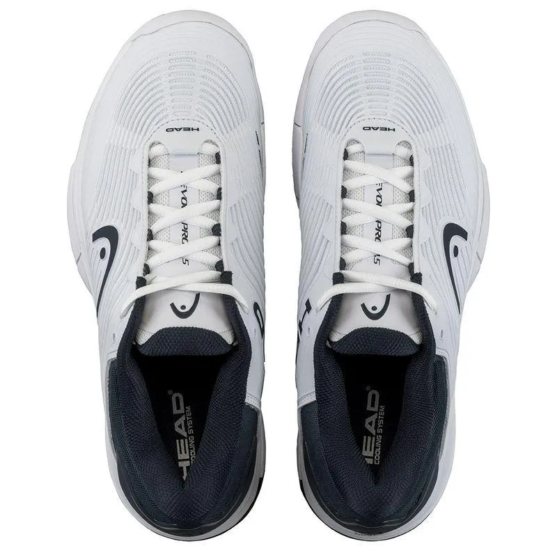 Junior`s Revolt Pro 4.5 Tennis Shoes White and Blueberry