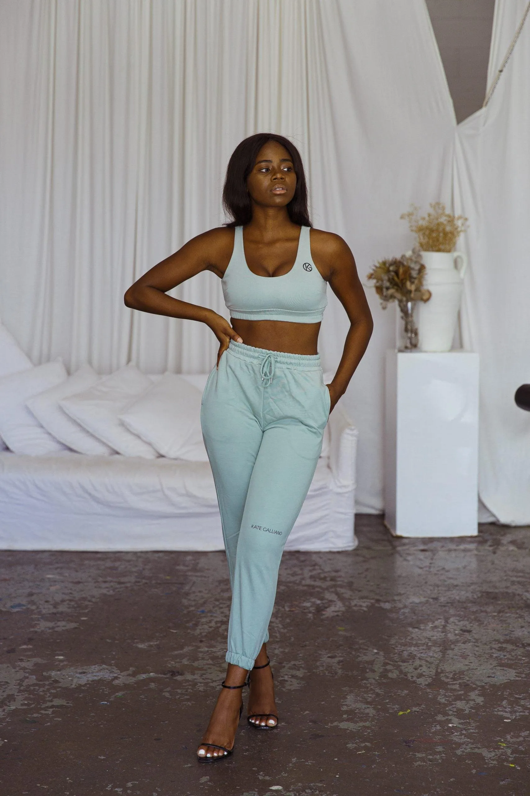 KG Lounge Joggers - Sage