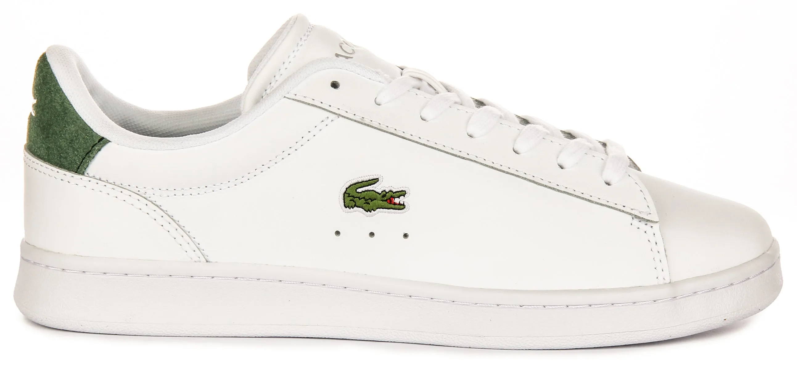 Lacoste Carnaby Set In White Green For Men