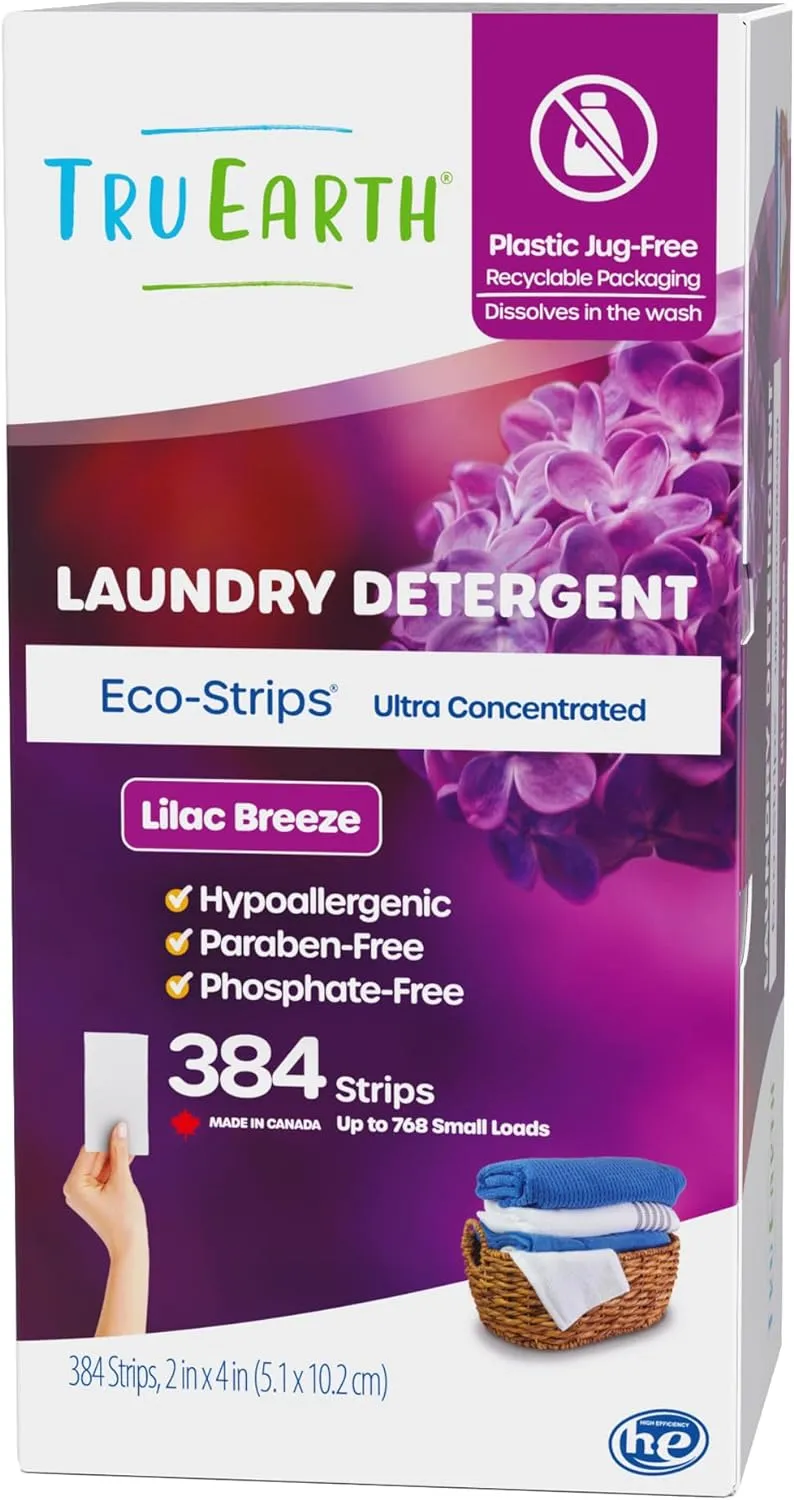 Laundry Detergent Sheets, Bulk, Paraben-Free, Original Eco-Strip Liquidless Laundry Detergent