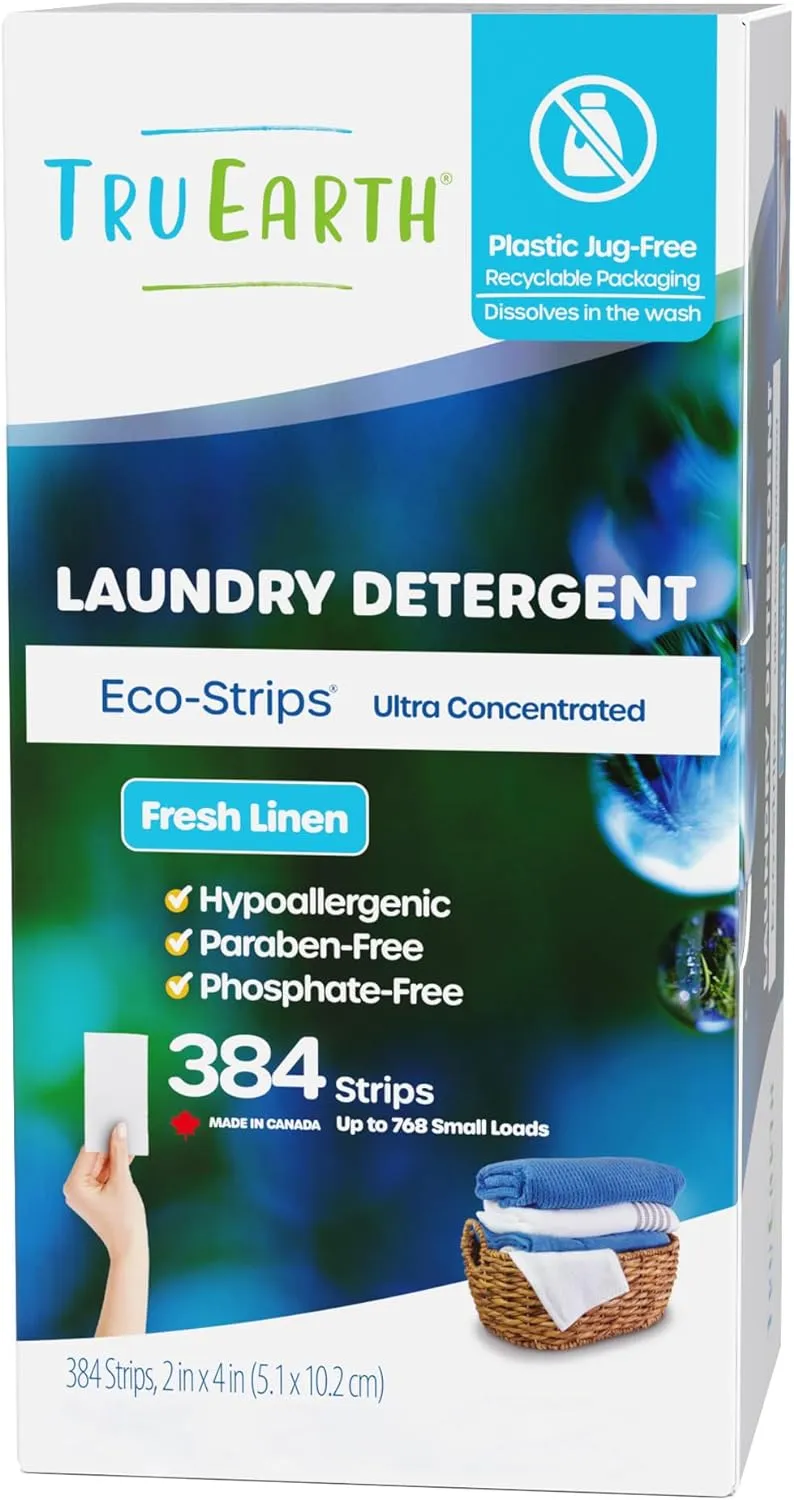 Laundry Detergent Sheets, Bulk, Paraben-Free, Original Eco-Strip Liquidless Laundry Detergent