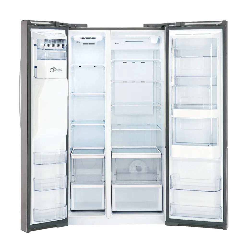 LG - Door in Door 26 cu.ft. Side By Side Refrigerator - Stainless steel