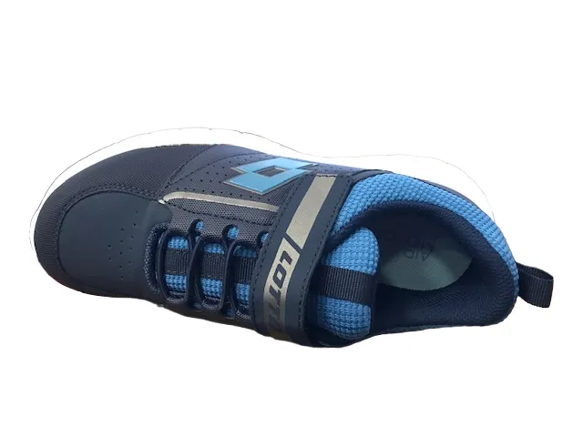 Lotto scarpa da ginnastica con laccio elastico e strappo Spacelite AMF II Jr 218207 8EW dress blue-vallarta blue