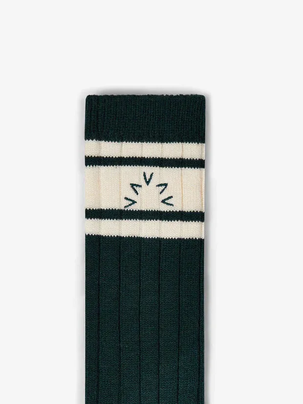 Malissa Plush Sock Conifer