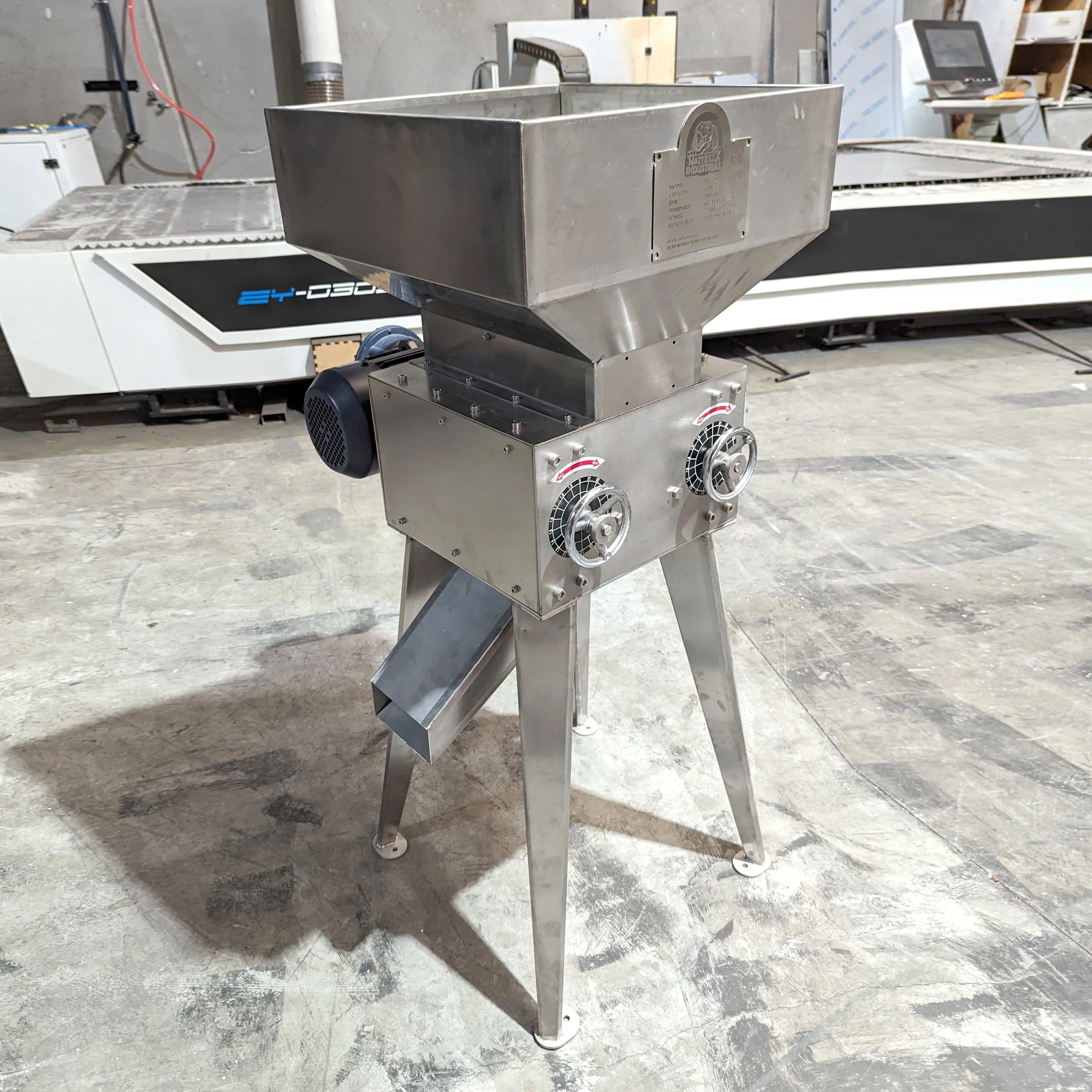 Maltzilla Industrial - Grain Mill - 2.2kw (800kg/hr)