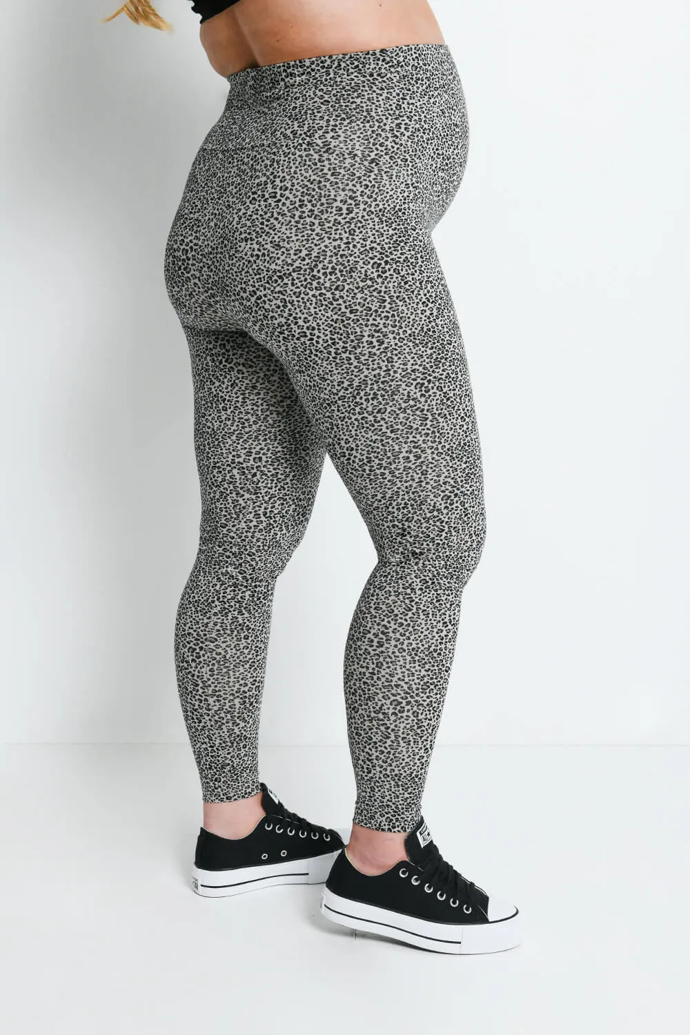 Maternity Everyday Leggings - Leopard Print