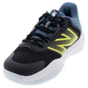 Men's 696v6 D Width Tennis Shoes Black and Firefly