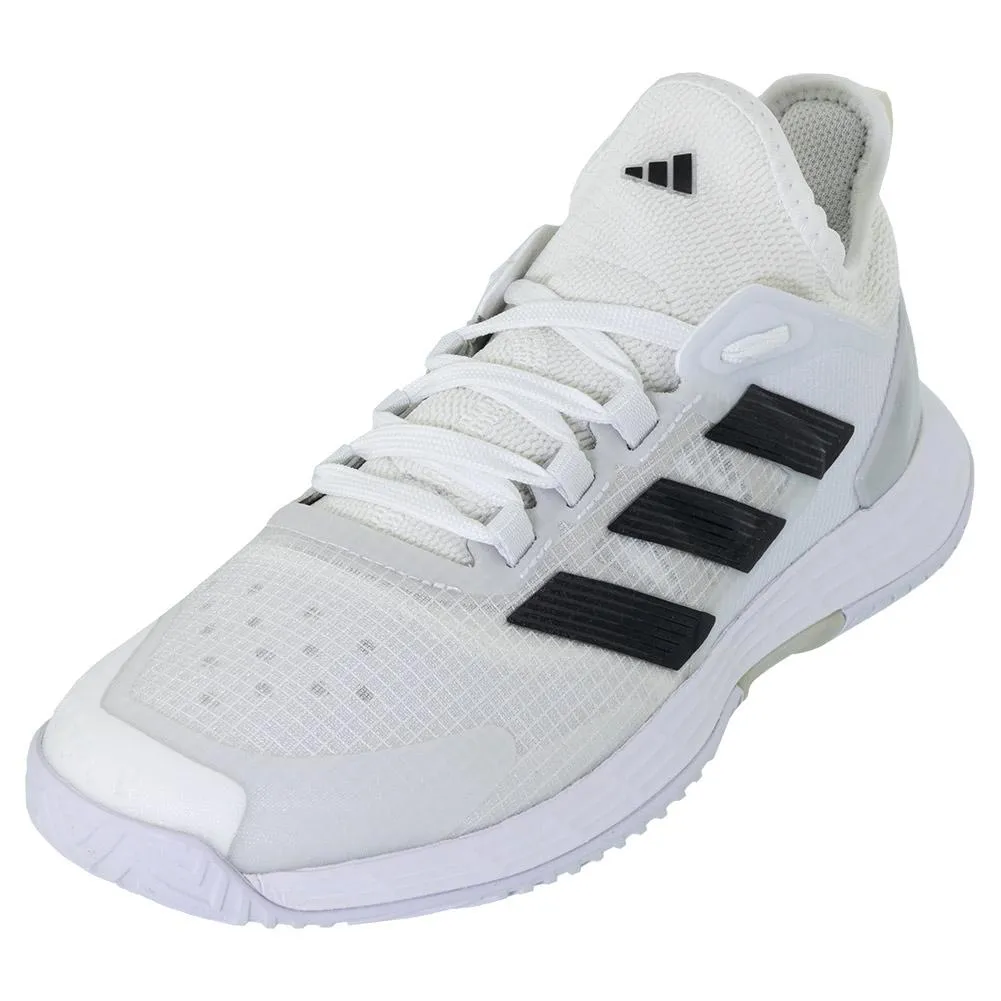 Men's adizero Ubersonic 4.1 Tennis Shoes White and Black