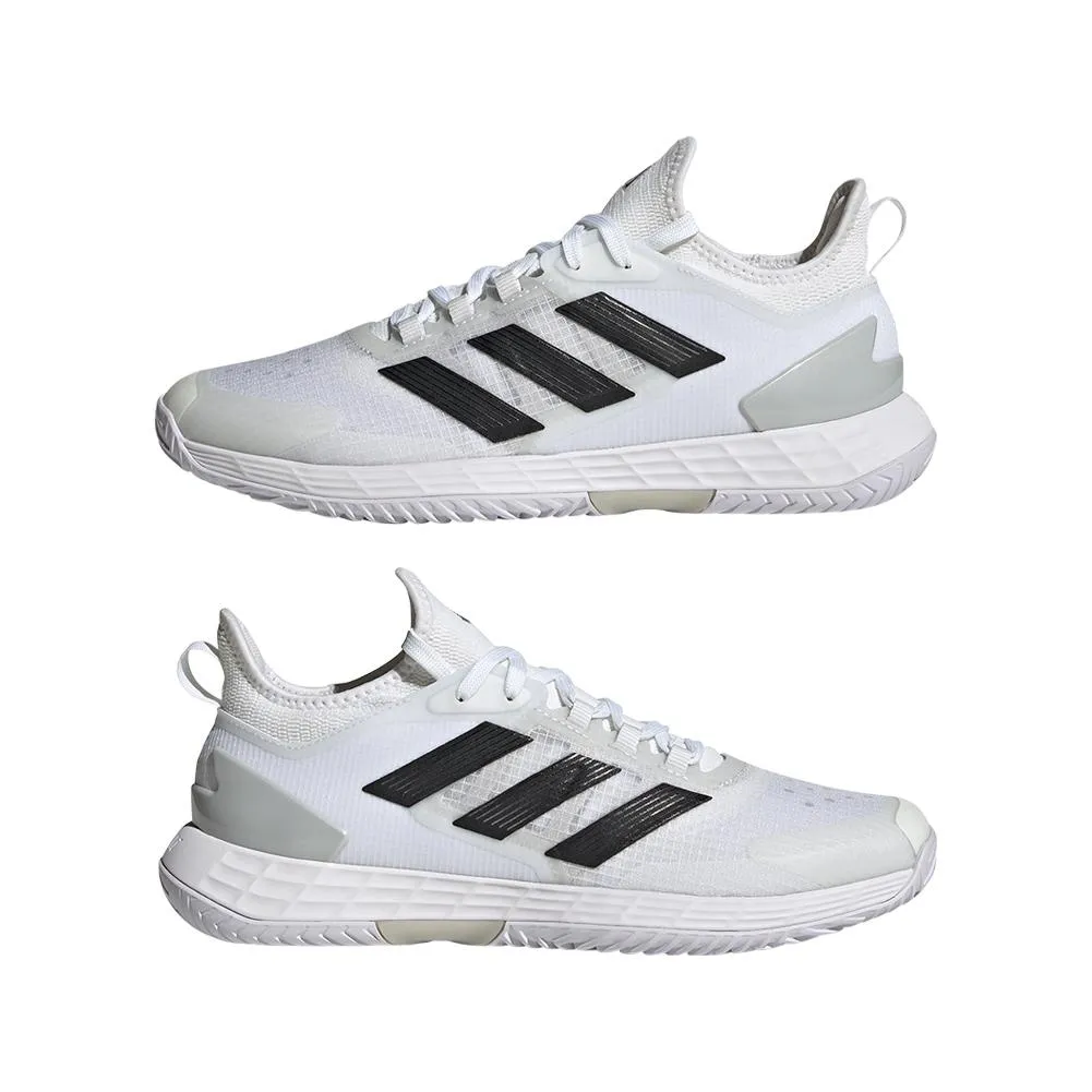 Men's adizero Ubersonic 4.1 Tennis Shoes White and Black